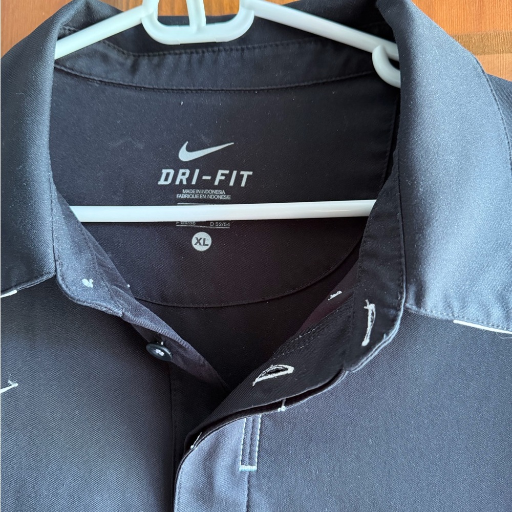 Nike Dri-FIT Black Lightweight Shirt Jacket